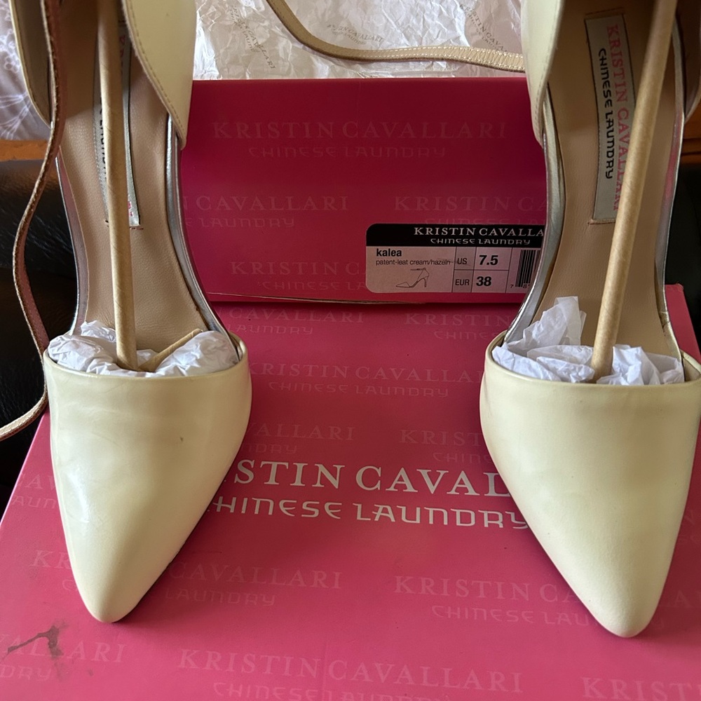 Chinese Laundry Cream Heels